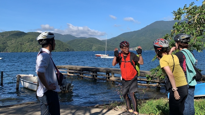 【e-bikeサイクリング】黒姫高原の里山を自転車に乗って巡ろう・ガイド付き（素泊まり）